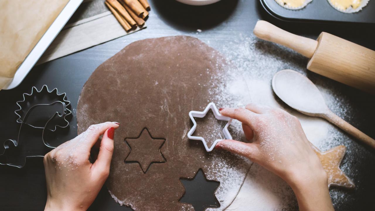baking cookies