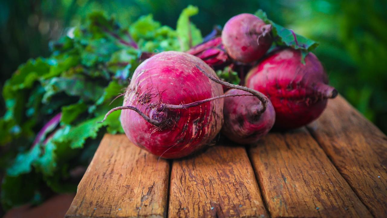 close up of beetroot